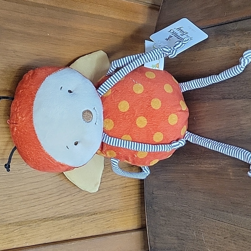 Bunnies By The Bay Plush Girlbug LadyBug